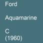 Preview: Ford, Aquamarine, C (1960).